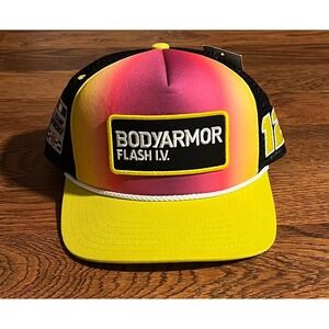 Team Penske Ryan Blaney BodyArmor Flash IV NASCAR Trucker Hat Snapback